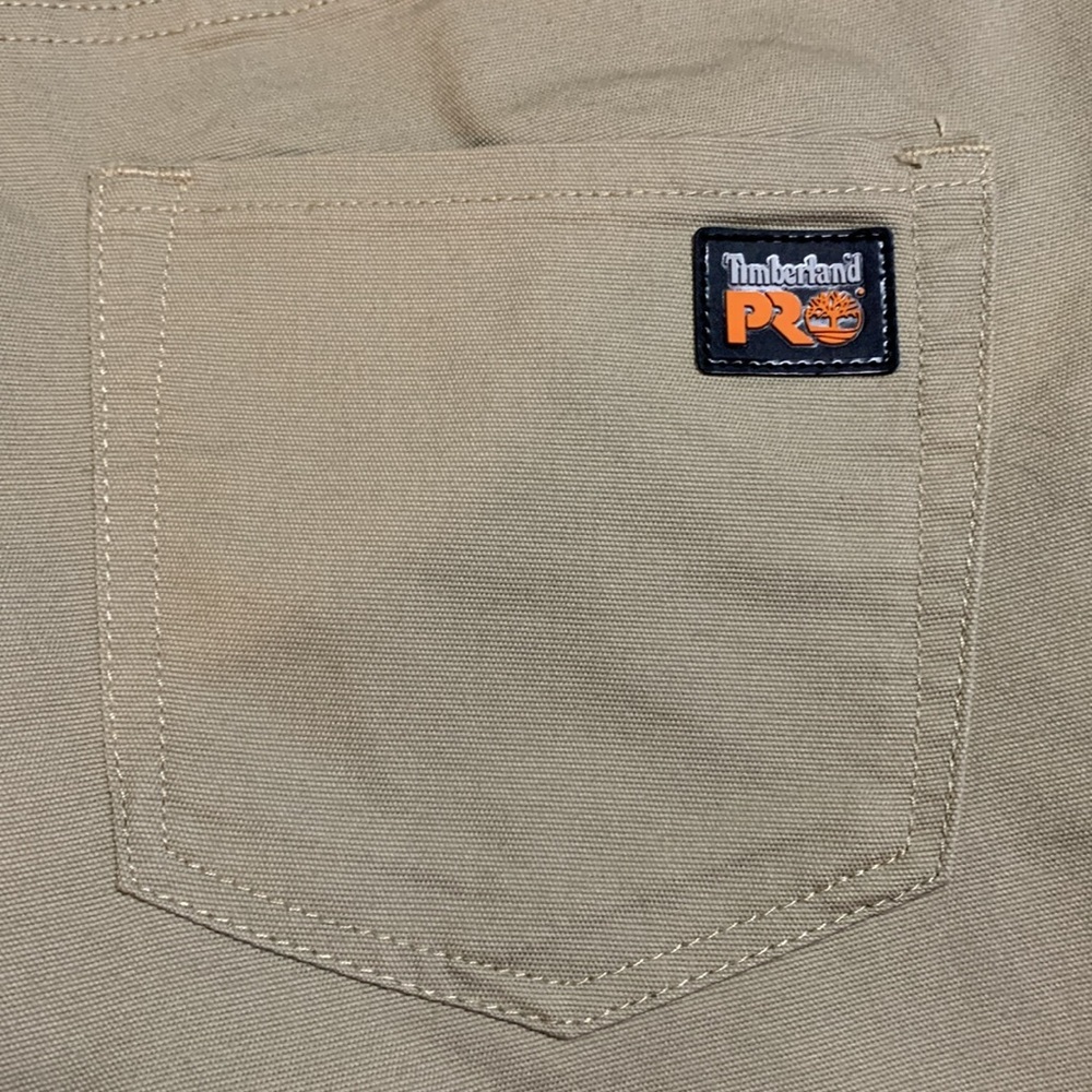 Timberland Pro Men's Straight Fit 46X32 Khaki Work Technical Gorpcore Pants - Picture 9 of 12